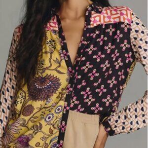 Brand New Multicolor Button Down Shirt